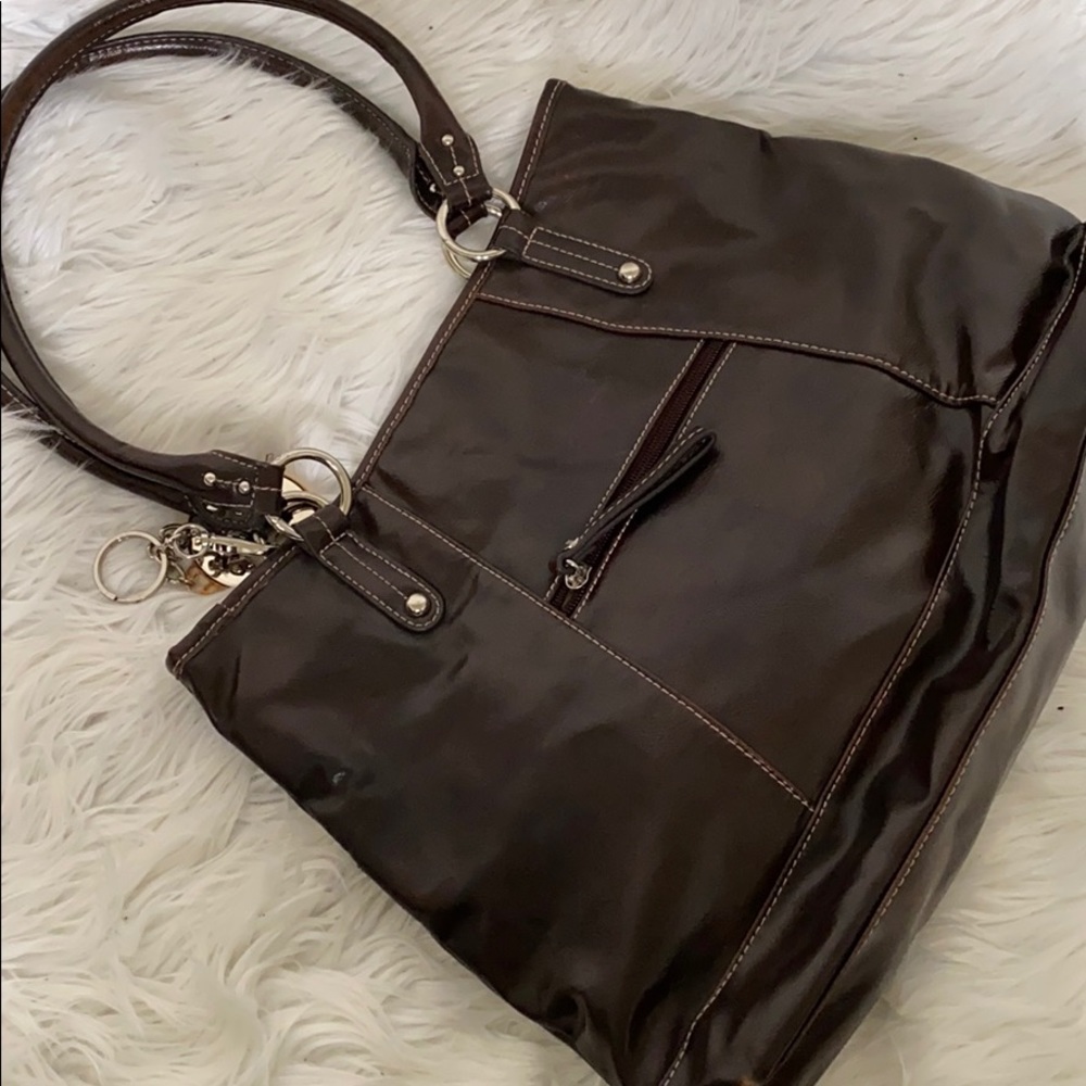 • Brown Elle Purse • - Picture 3 of 7